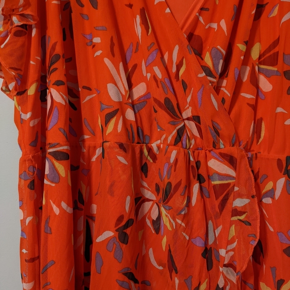 Addition Elle Faux Wrap Dress - Picture 5 of 5